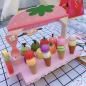 Preview: 360Home Kinder  Spielzeug Eiscreme Wagen Eis Stand